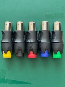 5 BUAH JACK SPEAKON BESI DENGAN KUNCI DENGAN LOCK 5 WARNA JACK SPIKON NEUTRIK BESI premium