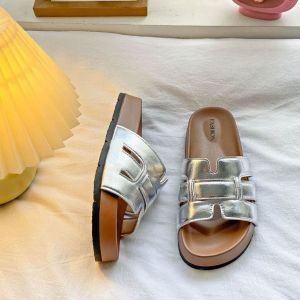 [Free Shipping] WomenS Thick-Soled Slippers For Summer Versatile For Outdoor Wear 2025 New Summer Beach Fashion High-End Height-Increasing Slippers