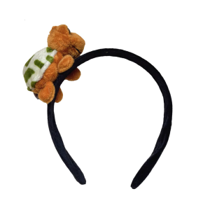 Lovely Plush Tortoise Brooch Pin for Kids Hair Styling Hairtie/Hairband Cartoon Hairhoop Strong Hold Hair Styling Tool