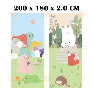 BABYJOY 2CM playmat baby tebal 2 cm playmate for baby xpe playmat 2cm crawling mat baby kids carpet baby carpet floor mat baby  waterproof playmat