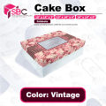 Cake box 10x14x3 / 10x14x4 / 10x4x5 ( 5 pcs ). 