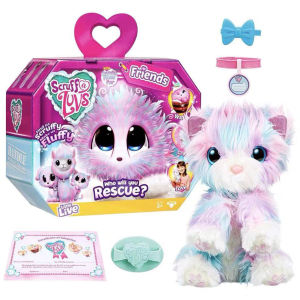 Fancy[hàng Có Sẵn]đồ Chơi Thú Nhồi Bông Dễ Thương Đồ Chơi Nhồi Bông Luvs Đồ Chơi Búp Bê Thỏ Mềm Cho Mèo Tắm Đồ Chơi Cho Bé Gái Quà Tặng