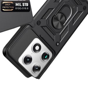 Suitable for Motorola Signature Shockproof Phone Case Lens Flip Cover Magnetic Car Mount Moto G06
