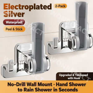 Shower Head Holder Bracket No Drill Wall Mount 90° Adjustable HDB Bathroom