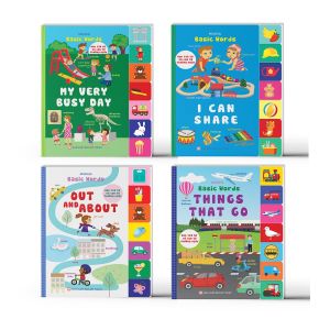 Sách: Combo 4 Cuốn Basic Words - Hơn 150 Từ Và Cụm Từ Thông Thường