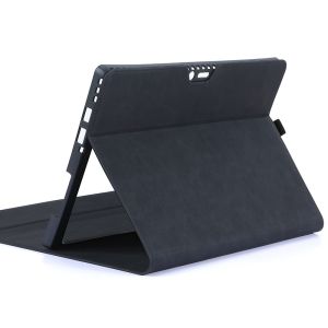 Sarung Pendirian Kulit Leather Stand Case for Microsoft Surface Pro X 12 11 10 9 8 7 6 5 4 Go 2 3 4 Protective Cover Shell Pen Holder Casing
