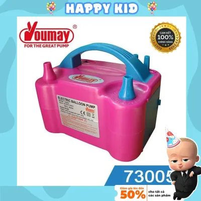 Bơm Bóng Bay Bằng Điện 2 VÒI siêu bền ( Bơm 2 bóng 1 lần) SALE OFF