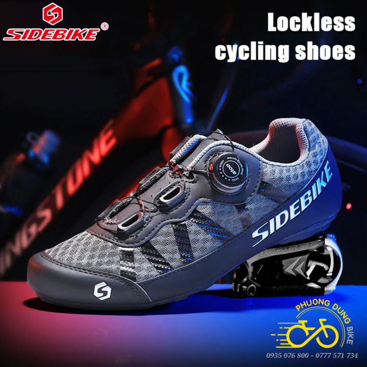 Giày đi xe đạp thể thao Road, MTB SIDEBIKE SD 014 - Khóa Vặn (GIÀY ...