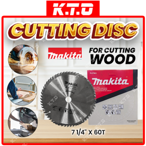 Makita P-67963 185MM Circular Saw Blade TCT For Wood Carbide Teeth Cutting Disc 7 1/4" X 60T / Mata Pemotong Kayu / 锯木刀片