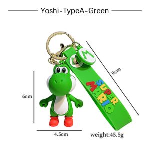 Mario Bross Super Mario Bahan Tebal Bagus Gantungan Kunci Karakter