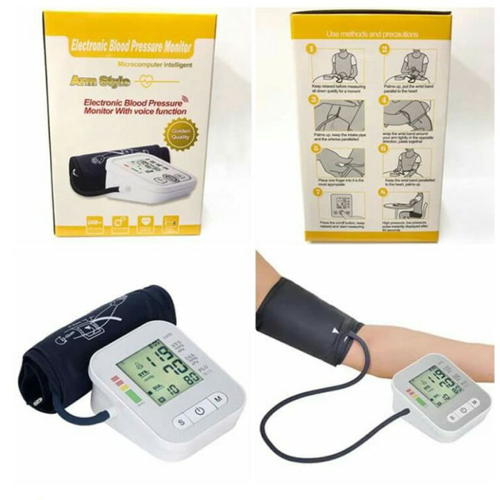 (Variation)%20Manual%20Blood%20Pressure%20Monitor%20Sphygmomanometer%20WITH%20Stethoscope%20/Electronic%20Blood%20Monitor%20Arm%20Style%20(White)%20-%20Image%205