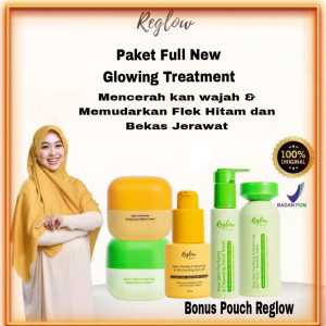 Reglow Glowing Skin Treatment Skincare Original Paket Lengkap By Dr Sindy Halal BPOM - Reglow Paket Flek Hitam Darkspot