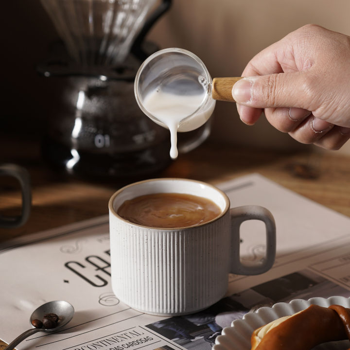 Matte Color Harajuku style inspired Vertical Glazed Ceramic Mug Coffee