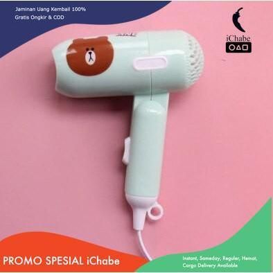 Bisa COD) Hairdryer Onyx OX 938 Mini Hairdryer Lipat Hairdyer