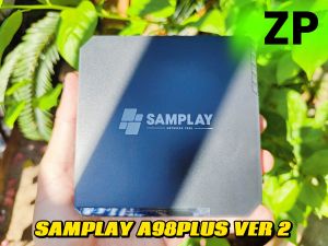 Tivi Box giọng nói chính hãng Samplay A98Plus 2025 V2 TV Box giọng nói NETFLIX Free xem truyền hình bóng đá ca nhạc youtube ko quảng cáo trọn đời.
