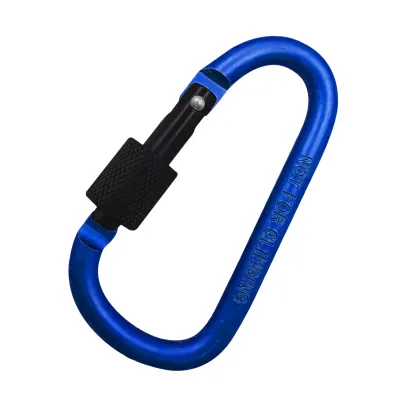 8CM with lock Carabiner Quick hanging Nut buckle backpack