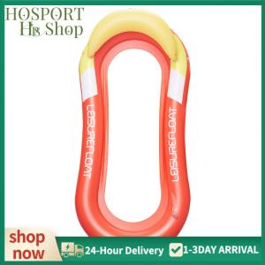【HPS】 Bright Blue Inflatable Pool Float Lounger Chair - Perfect for Beach Parties and Relaxing in Water