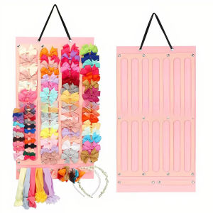 Childrens Hair Clip Headband Accessories Wall Display Holder Girls Hair Accessories Storage Hanging Bag