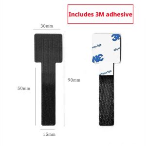 Cable Organizer Clip Self Adhesive Wire Holder No Drill Cable Management Pengikat Kabel Meja