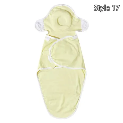 VIVIDI Cotton Newborn Sleeping Bag Soft Adjustable Baby Swaddle Wrap Warm Newborn Wrap Unisex Infant