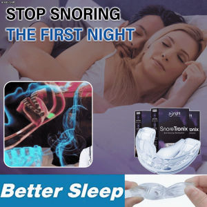 Anti Snoring Mouth Guard/Sleep Aid Bruxism Device/Snoring Stopper Improve Sleep Quality/Comfortable Sleeping Solution