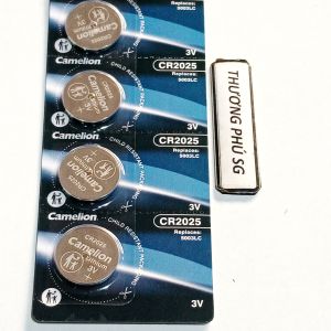 Pin 3V 2025 CR2025 DL2025 ECR2025 BR2025 - Pin Camelion chính hãng / Giá bán 1 Vĩ (5 Viên)