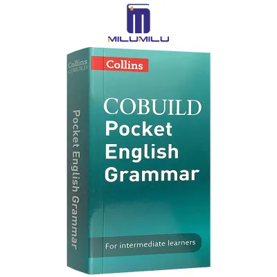milu Original English Learning Tool Book Collins COBUILD Pocket English Grammar
