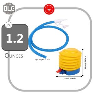 Inflator Swimming Ring Inflatable Foot Pump