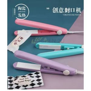 現貨,小型封口機迷你Electric Heat Sealing Machine Plastic Mini Handheld Portable Seal Packing Sealer Food Sealer(+Conversion Plug)