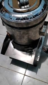 Mesin Kupas Bawang Merah Putih Kap 3 Kg - Alat Pengupas Bawang Daya 135watt