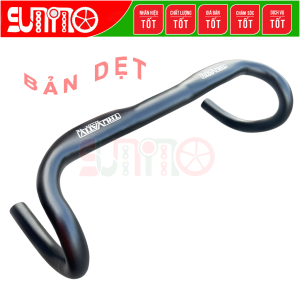 Ghi đông - Tay lái cong dẹt TRUVATIV 31.8x420 có lổ âm giây gắn xe đạp đua