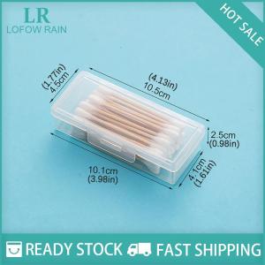 LF Wholesale✨Flash Sale ✨ Portable Travel Box Cotton Swab Holder Case Detal Floss Jewelry Organizer Container Dust-proof Jewelry Accessories Box