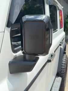 sapid For BAW 212 T01 EMC 212 Decorative Frame Stickers for Rearview Mirrors Reverse Mirror Covers Personalized Lettering Accessories H9K5Q