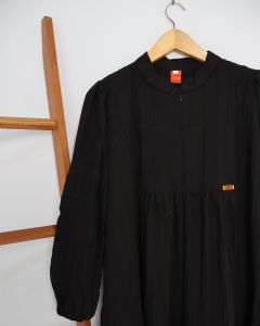 Gamis wanita elegan jumbo terbaru bahan dobby emboss premium 2025 syari