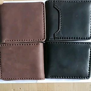 Dompet Kulit Buatan Tangan Model Sulam Benang Termurah 248