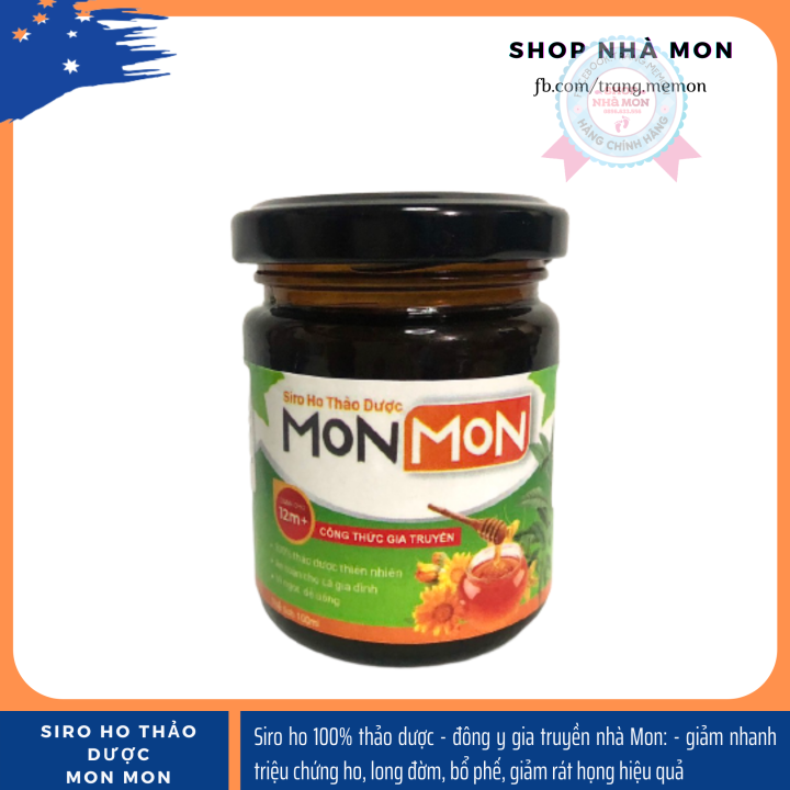 Siro ho thảo dược Mon Mon