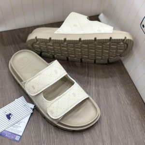 Dép MLB Chunky Chữ B Dép quai ngang nhẹ