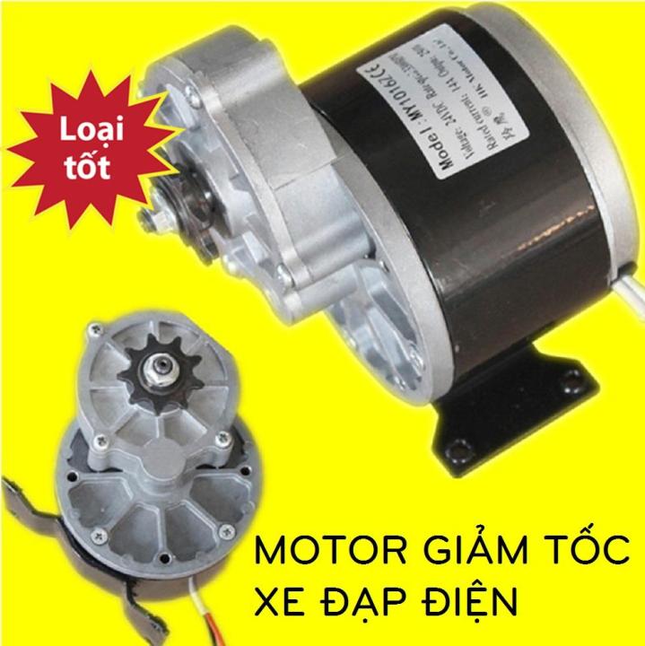 Motor Giảm Tốc Giá Rẻ, Motor Giảm Tốc Xe Đạp Điện 12V Chất Liệu Hợp Kim Lõi Đồng Monen Lớn Tải Trọng Lên Đến 300kg