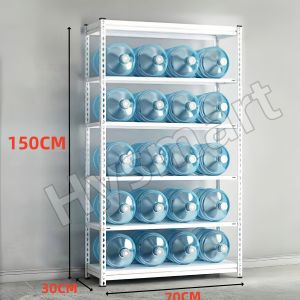 ชั้นวางของ ชั้นเหล็กวางของ 6/5/4/3 ชั้น ชั้นวางของชั้นเหล็ก ชั้นเหล็ก สแตนเลส รับน้ำหนัก 400KG Storage Shelf สามารถปรับความสูงได้ตามต้องการ ชั้นเหล็กวางสินค้า ประสงค์ชั้นเหล็ก