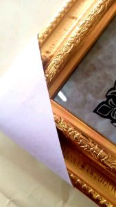 [FREE PACKING KAYU] Kaligrafi Ayat Kursi Lanscape Lis 4Cm Pigura Hiasan Dinding Ayat Suci Islami