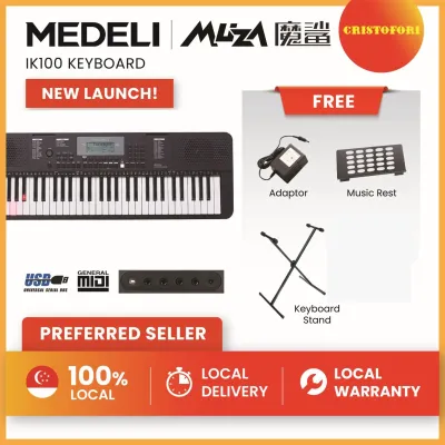 Medeli IK100 61 Illuminated Keys Keyboard