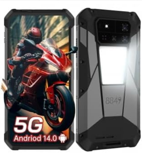Điện thoại thông minh chạy Tank 4 Pro 8849 có máy chiếu 720P Dimensity 8300 32GB + 1TB ROM Điện thoại di động Dimensity 8300 11600mAh 64MP 5G