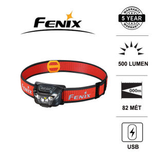 Đèn đội đầu Fenix HL18R-T độ sáng 500 lumen chiếu xa 35 mét pin 1300mAh cổng sạc USB Đèn & Đèn pin