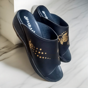 Sandal Wanita Wedges hak 5-7 cm Siral / Sandal Pesta Wanita Slip On