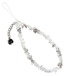 RINGKE® BEADED STRAP Crystal Gemstone Designed for Cell Phone Cases Bags Keys Cameras & ID QuikCatch Lanyard