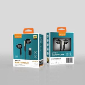 ORIGINAL ABODOS  MUSIC EARPHONE TYPE-C PLUG EARPHONE (AS-ES519)