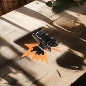 [COD] zhangyuqing Korean Acrylic Splicing Butterfly Hair Grab For Girls Hair Claw Elegant Contrast Color Hair Clip Women Hair Accessories