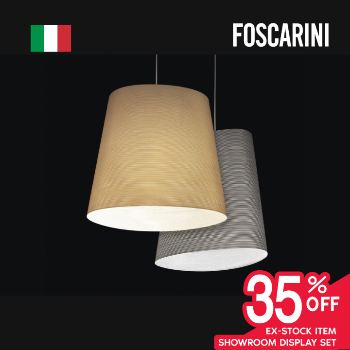 [KLS Lighting] Foscarini Pendant Light Mega Kite Pendant Lamp Kevlar Thread & Yellow