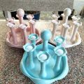 Khay Úp Ly Cốc Hình Hoa VIỆT NHẬT 1306/08/10, Giá Úp Ly Cốc Tay Cầm Tiện Lợi - TADAHOME. 