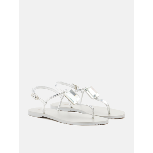 PAZZION B14-15 Annabel Diamante T-Bar Sandals